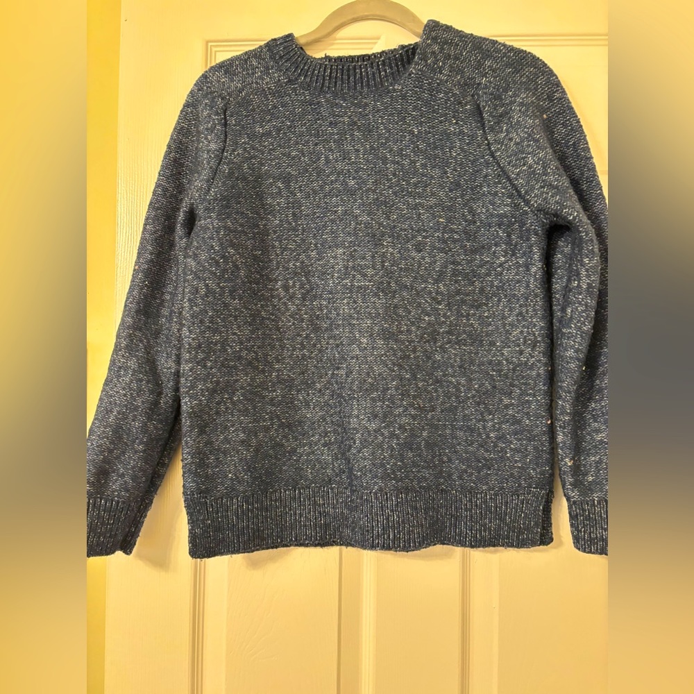 Banana Republic blue sweater.